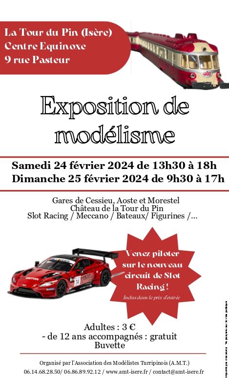 [38] (24-25 Fév24) Exposition de Modélisme - La-Tour-du-Pin Expo2024